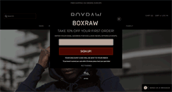 Desktop Screenshot of boxraw.com